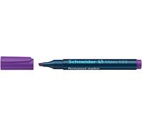 Schneider Maxx 133 - Pennarello indelebile, 1 + 4 mm, colore: viola