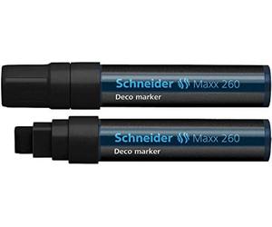 Schneider Novus 126001 Deco Marker 260 4 + 12 mm Black
