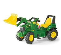 ROLLY TOYS Trattore rollyFarmtrac John Deere con Ruspa e Ruote con Camera d'Aria 7930