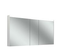 Schneider OBJECT Line Comfort Armoire de toilette LED, 3 portes 60/30/60cm, 1495x123x743mm, éclairage en haut, 204.150.01.02, 204.150.01.02, Versione: CH standard/bianco corpo/4000K