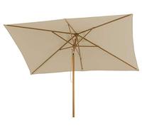 Schneider Ombrellone Malaga, Naturale, Ø Circa 300 cm, Rotondo