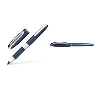 Schneider One Change Penna roller per mancini e destrorsi, colore inchiostro: blu, tratto 0 & One Business penna roller 1er in blister blau