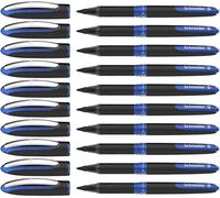 Schneider One Sign - Penna a sfera, tratto 1,0 mm, confezione da 10, colore: Blu