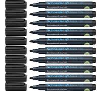 Schneider P113001x10 10 Marcatori Permanenti, Punta Conica