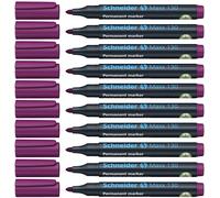 Schneider P113008x10 10 Marcatori Permanenti, Punta Conica