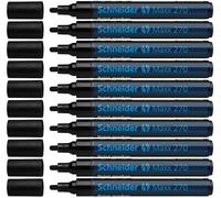 Schneider Paint-Marker 270 Round Tip 1-3 mm Removable Tip 10 Pack Black