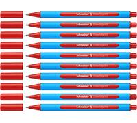 Schneider P152202x10 10 Penne a Sfera B, rosso