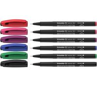 Schneider P196796 Astuccio 6 Fineliner, 0.4 mm, 6 Pezzi
