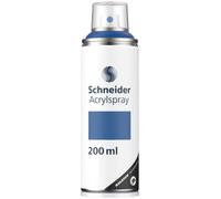 Schneider Paint-It 030 Supreme DIY Acrilico Vernice Spray 200 ml, Blu Opaco
