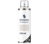 Schneider Paint-It 030 Supreme DIY Acrilico Vernice Spray 200 ml, Grigio Opaco