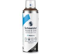 Schneider Paint-It 030 Supreme DIY Acrilico Vernice Spray 200 ml, Marrone Opaco