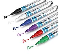 Schneider Pennarelli acrilici Paint-It 310, punta tonda 2 mm, coprente – set da 6