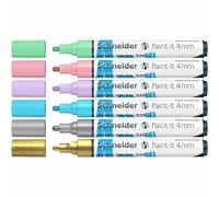 Schneider Paint-It 320 acrylic marker set 2 (4 mm round tip, high coverage, bril