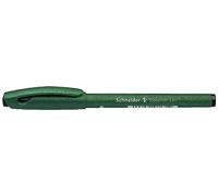 Schneider Pen Topwriter 147 Schneider Punta in fibra 0,6mm. Nero, Verde
