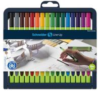 Schneider writing instruments Fineliner Line-Up, 0.4 mm 16er Pack