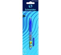 Schneider - Penna roller Zippi, M, colori assortiti, confezione da penna e inchiostro cartuccia