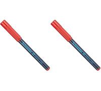 Schneider Pennarello Indelebile Maxx 133, 1 + 4 mm, Rot (Confezione da 2)