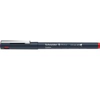 Schneider Pictus Fineliner Penna, 0.5 mm Larghezza Della Linea, Rosso