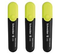 Schneider PTE Set di 3 evidenziatori ricaricabile Job Lunetta 1 - 5 mm giallo