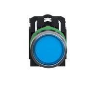 Schneider Pulsante Illuminato XB5AW36B5 LED Universale, 1NO + 1NC, 24V AC/DC