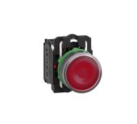 Schneider Pulsante XB5AW34M5 XB5 - Illuminato, LED Universale, 1 NO + 1 NC Nuovo