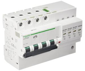 Schneider scaricatore di sovratensione modulare A9L16297 Quick PRD20R - 3 pol...