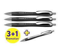 Schneider Schreibgeräte 4 pz. Slider Rave XB 132584 Penna 0.7 mm Colore di