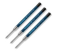 Schneider Schreibgeräte Slider 755 - Set di 3 ricariche per penna a sfera, colore: Nero