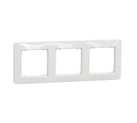 Schneider SDD311803, Cornice 3 elementi Sedna Design Bianco (EAN 3606481482310)