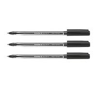 Penna a sfera con cappuccio Tops 505 - punta 0,7mm - nero- Schneider