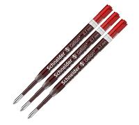 Schneider - Set di 3 ricariche a inchiostro gel Gelion 39 Rosso
