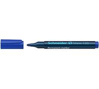 Schneider - Set di 5 pennarelli permanente Maxx 130 PTE tonda 1 - 3 mm blu