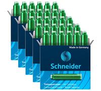 Schneider - Set di 5 scatole 6 colori di inchiostro verde