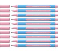 Schneider Slider Edge Pastell XB - Penna a sfera con punta triangolare XB, 10 pezzi, colore: Rosa
