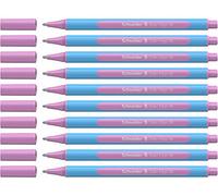 Schneider Slider Edge Pastell XB - Penna a sfera con tratto triangolare, 10 pezzi, colore: Lilla