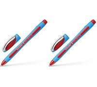 Schneider Slider Memo XB 150202 - Penna a sfera, Rosso (Confezione da 2)