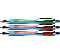 Schneider 132597 Slider Rave XB Teacher Correction Set (Set of 3 Ballpoint Pens,
