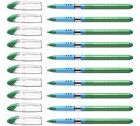 Schneider Slider XB 151204 Ballpoint Pen Green Pack of 10 Extra wide 10er Green
