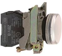 SCHNEIDER SPIA BIANCA 230V CON LED INTEGRATO A LUCE FISSA XB4BVM1