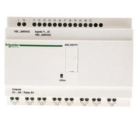 Schneider SR2D201FU Modulo Logico Av 20I-O 100-240V, Bianco