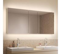 Schneider STYLE TW Armoire de toilette avec éclairage LED, 3 portes, 151,5x71,5x12cm, 194.150.02.02, 194.150.02.02, Versione: Standard UE/corpus bianco