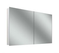 Schneider STYLE TW Armoire de toilette avec éclairage LED, 2 portes, 141,5x71,5x12cm, 194.140.02.02, 194.140.02.02, Versione: Standard UE/corpus bianco