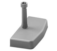 Schneider - Supporto per ombrellone calcestruzzo, ca. 20 kg, Colore: Argento