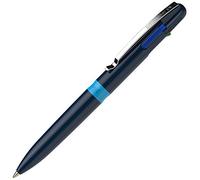 SCHNEIDER - P138003 - Penna a sfera Take 4 - punta media - 4 colori - fusto blu - Schneider - 92698 - Conf. da 10 Pz. - P138003