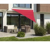 Schneider Tenda da sole Lanzarote rossa, 360 x 360 x 360 cm, triangolare, 240-77, poliestere, 0,5 kg