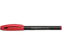 Schneider - Topliner, Pennarello fineliner, Fatto in Germania, tratto 0.4 mm, Rosso, 1 pezzo