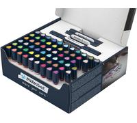 Schneider Twinmarker Paint-It 040 pennello e set completo tondo 72 pz