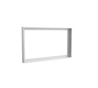 Schneider E751 telaio di installazione per armadietto a specchio da incasso La: 140 A: 78,6 P: 10,5 cm, 185.940.00.00, E751 argento [Armadietti a Specchio > Accessori per Armadietti a Specchio]