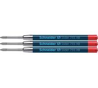Schneider Writing Instruments, Ballpoint Pen Refills, Slider 755 XB, Colour: red