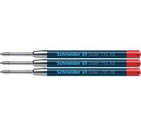Schneider Writing Instruments, Ballpoint Pen Refills, Slider 755 XB, Colour: red